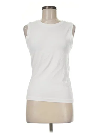 Pre-owned 90 Degree By Reflex Sleeveless T-shirt In White
