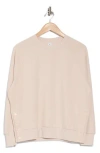 90 Degree By Reflex Softlite Scuba Sophie Sweatshirt In Crystal Gray