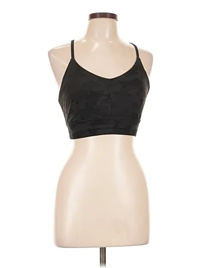 Pre-owned 90 Degree By Reflex Sports Bra In Black