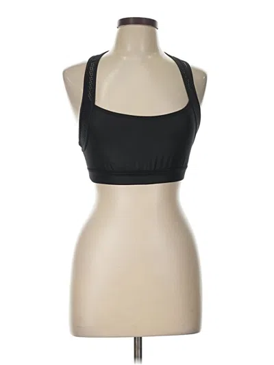 Pre-owned 90 Degree By Reflex Sports Bra In Black