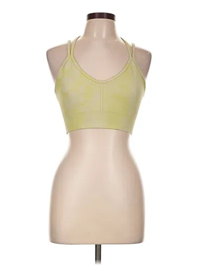 Pre-owned 90 Degree By Reflex Sports Bra In Yellow