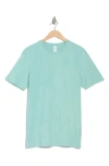90 Degree By Reflex Stone Washed T-shirt In Aquifer