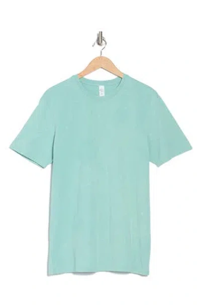 90 Degree By Reflex Stone Washed T-shirt In Aquifer