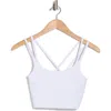 90 Degree By Reflex Strappy Rib Sports Bra