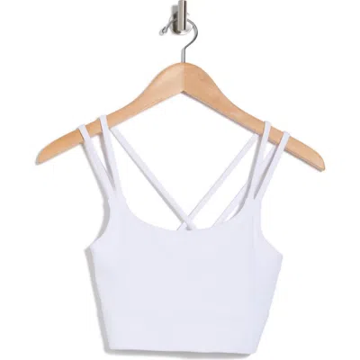 90 Degree By Reflex Strappy Rib Sports Bra