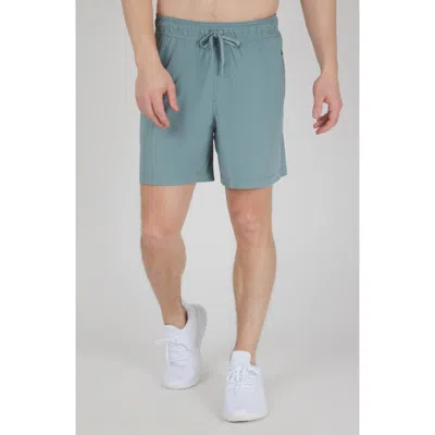 90 Degree By Reflex Stretch Tech Knit Active Shorts In Green