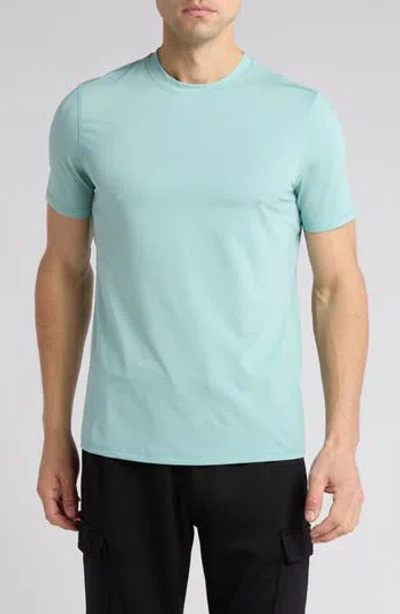 90 Degree By Reflex Strive Crewneck T-shirt In Aquifer