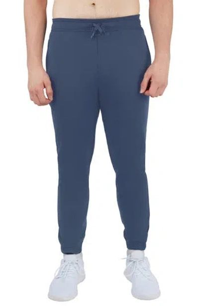90 Degree By Reflex Sunday Scuba Lounge Joggers In Blue