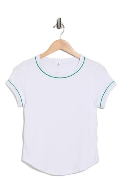 90 Degree By Reflex Super Soft Synergy Crewneck T-shirt In Multi