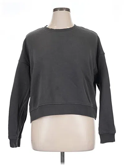 Pre-owned 90 Degree By Reflex Sweatshirt In Gray