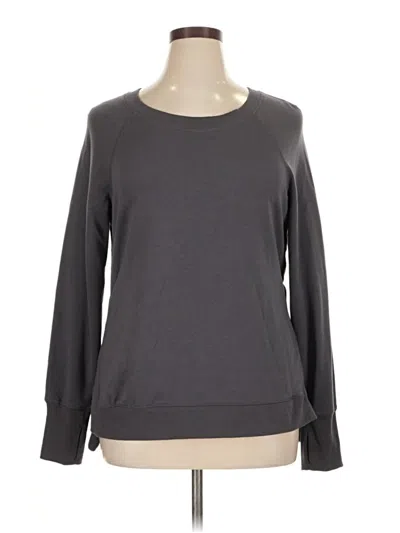 Pre-owned 90 Degree By Reflex Sweatshirt In Gray