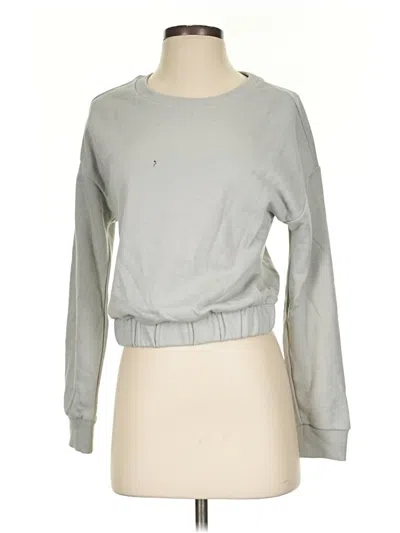 Pre-owned 90 Degree By Reflex Sweatshirt In Gray
