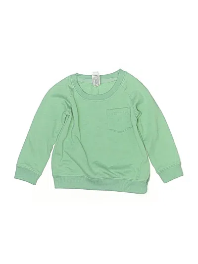 Pre-owned 90 Degree By Reflex Kids' Sweatshirt In Green