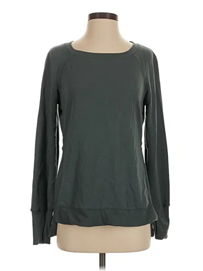 Pre-owned 90 Degree By Reflex Sweatshirt In Green