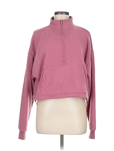 Pre-owned 90 Degree By Reflex Sweatshirt In Pink