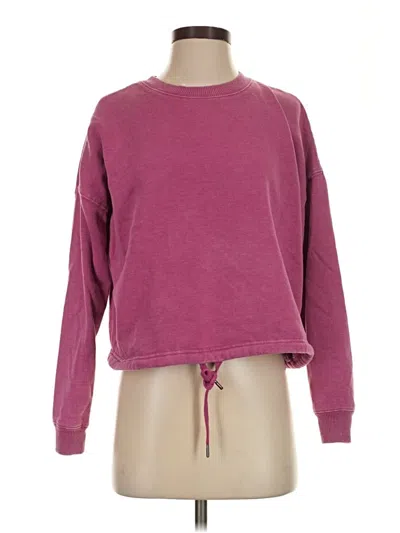 Pre-owned 90 Degree By Reflex Sweatshirt In Pink