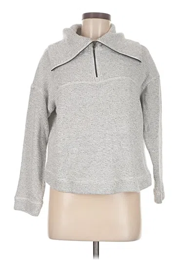 Pre-owned 90 Degree By Reflex Sweatshirt In Silver