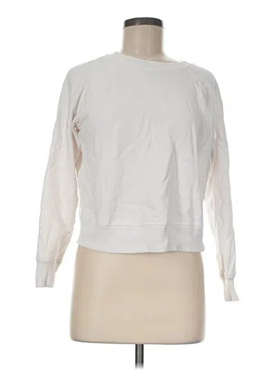 Pre-owned 90 Degree By Reflex Sweatshirt In White