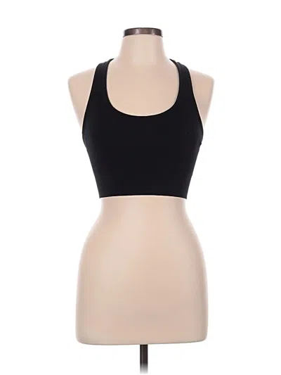 Pre-owned 90 Degree By Reflex Tank Top Black Halter Neckline Tops