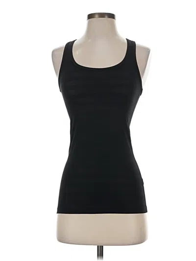 Pre-owned 90 Degree By Reflex Tank Top Black Halter Neckline Tops
