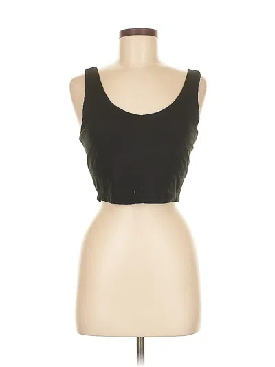 Pre-owned 90 Degree By Reflex Tank Top Black Strapless Neckline Tops