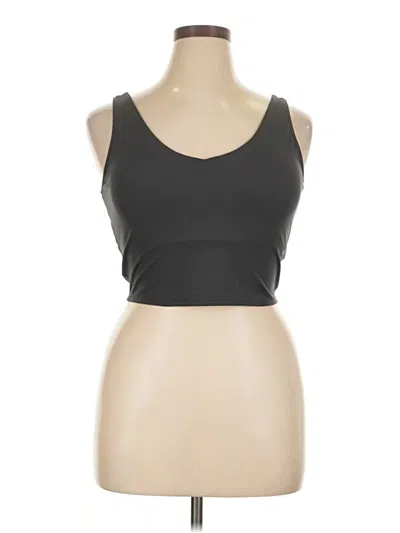 Pre-owned 90 Degree By Reflex Tank Top Black Strapless Neckline Tops