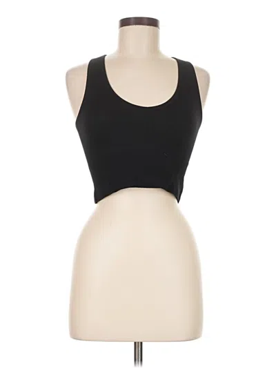 Pre-owned 90 Degree By Reflex Tank Top Black Strapless Neckline Tops