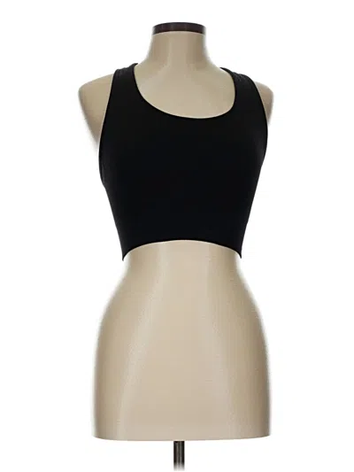 Pre-owned 90 Degree By Reflex Tank Top Black Strapless Neckline Tops