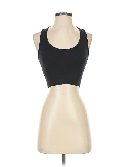 Pre-owned 90 Degree By Reflex Tank Top Black Strapless Neckline Tops
