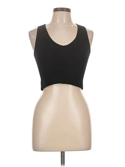 Pre-owned 90 Degree By Reflex Tank Top Black Strapless Neckline Tops