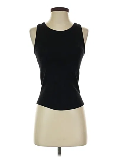 Pre-owned 90 Degree By Reflex Tank Top Black Strapless Neckline Tops