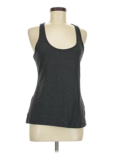 Pre-owned 90 Degree By Reflex Tank Top Gray Halter Neckline Tops