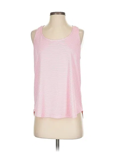 Pre-owned 90 Degree By Reflex Tank Top Pink Halter Neckline Tops