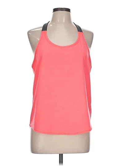 Pre-owned 90 Degree By Reflex Tank Top Pink Halter Neckline Tops