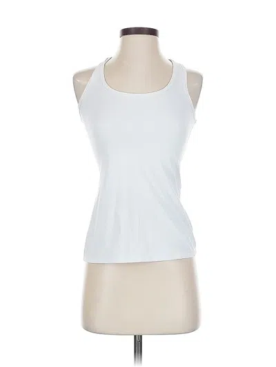 Pre-owned 90 Degree By Reflex Tank Top White Halter Neckline Tops