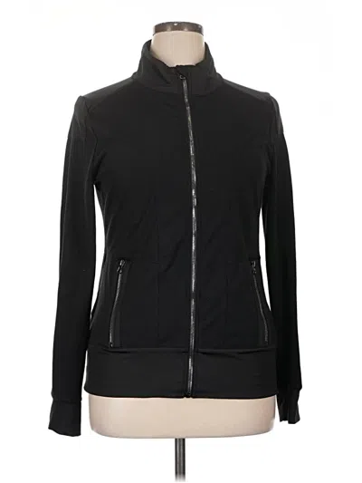Pre-owned 90 Degree By Reflex Track Jacket In Black