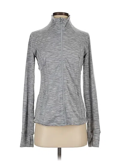 Pre-owned 90 Degree By Reflex Track Jacket In Gray