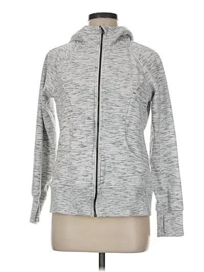 Pre-owned 90 Degree By Reflex Track Jacket In Gray