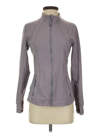 Pre-owned 90 Degree By Reflex Track Jacket In Gray