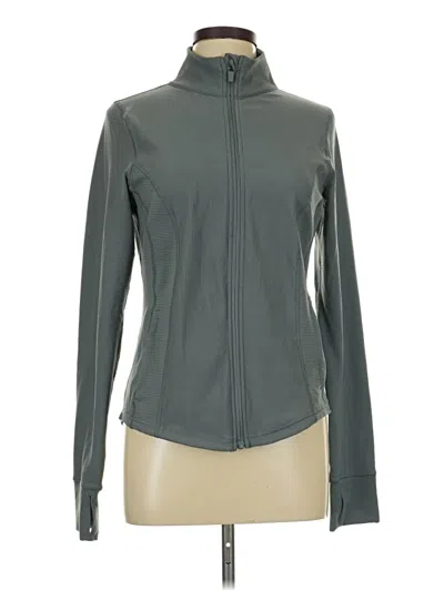 Pre-owned 90 Degree By Reflex Track Jacket In Gray