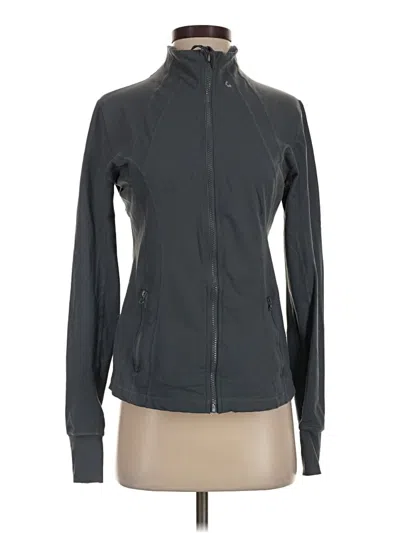 Pre-owned 90 Degree By Reflex Track Jacket In Gray
