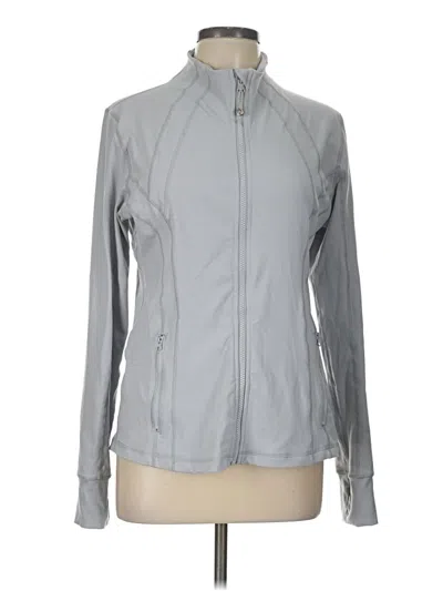 Pre-owned 90 Degree By Reflex Track Jacket In Gray