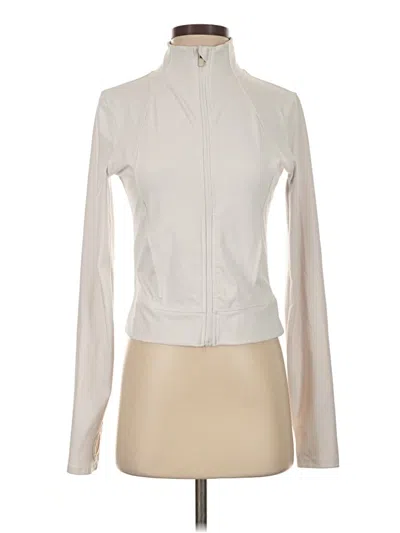 Pre-owned 90 Degree By Reflex Track Jacket In Ivory