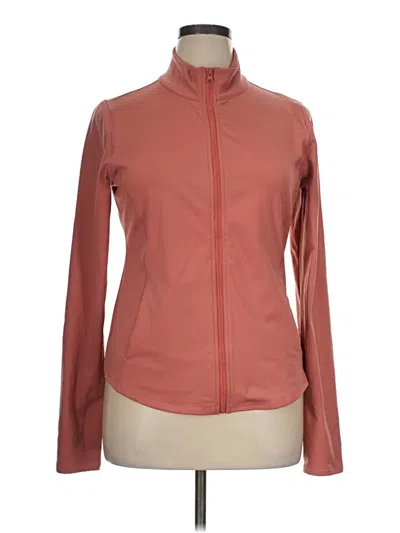 Pre-owned 90 Degree By Reflex Track Jacket In Orange
