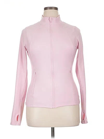 Pre-owned 90 Degree By Reflex Track Jacket In Pink