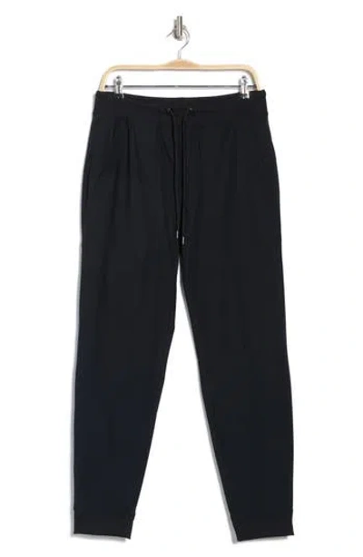 90 Degree By Reflex Tricot Oxford Elite Joggers In Black