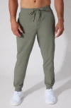 90 Degree By Reflex Tricot Oxford Elite Joggers In Green