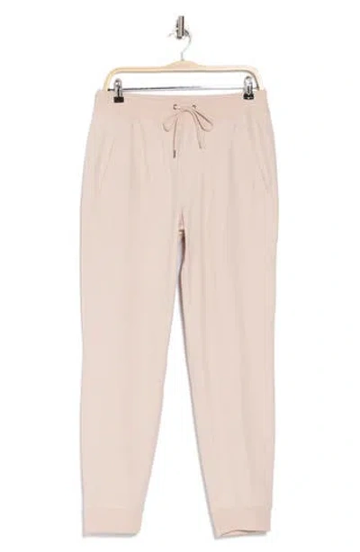 90 Degree By Reflex Tricot Oxford Elite Joggers In Mist Sand