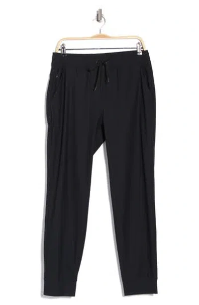 90 Degree By Reflex Tricot Power Stride Pants In Black