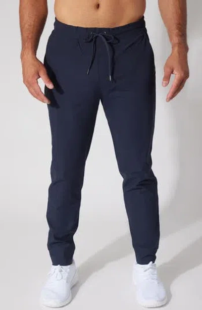 90 Degree By Reflex Tricot Power Stride Pants In Blue